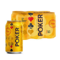 CERVEZA POKER LATA 330ML